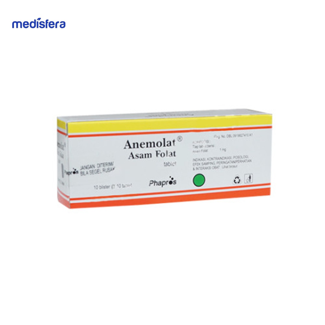 ANEMOLAT 1MG TABLET