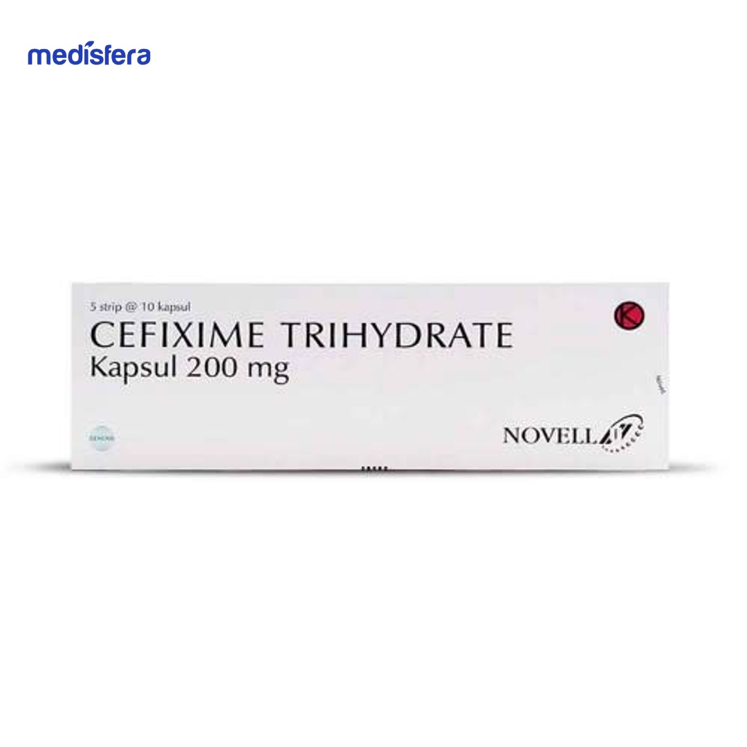 CEFIXIME NOVELL 200MG KAPSUL