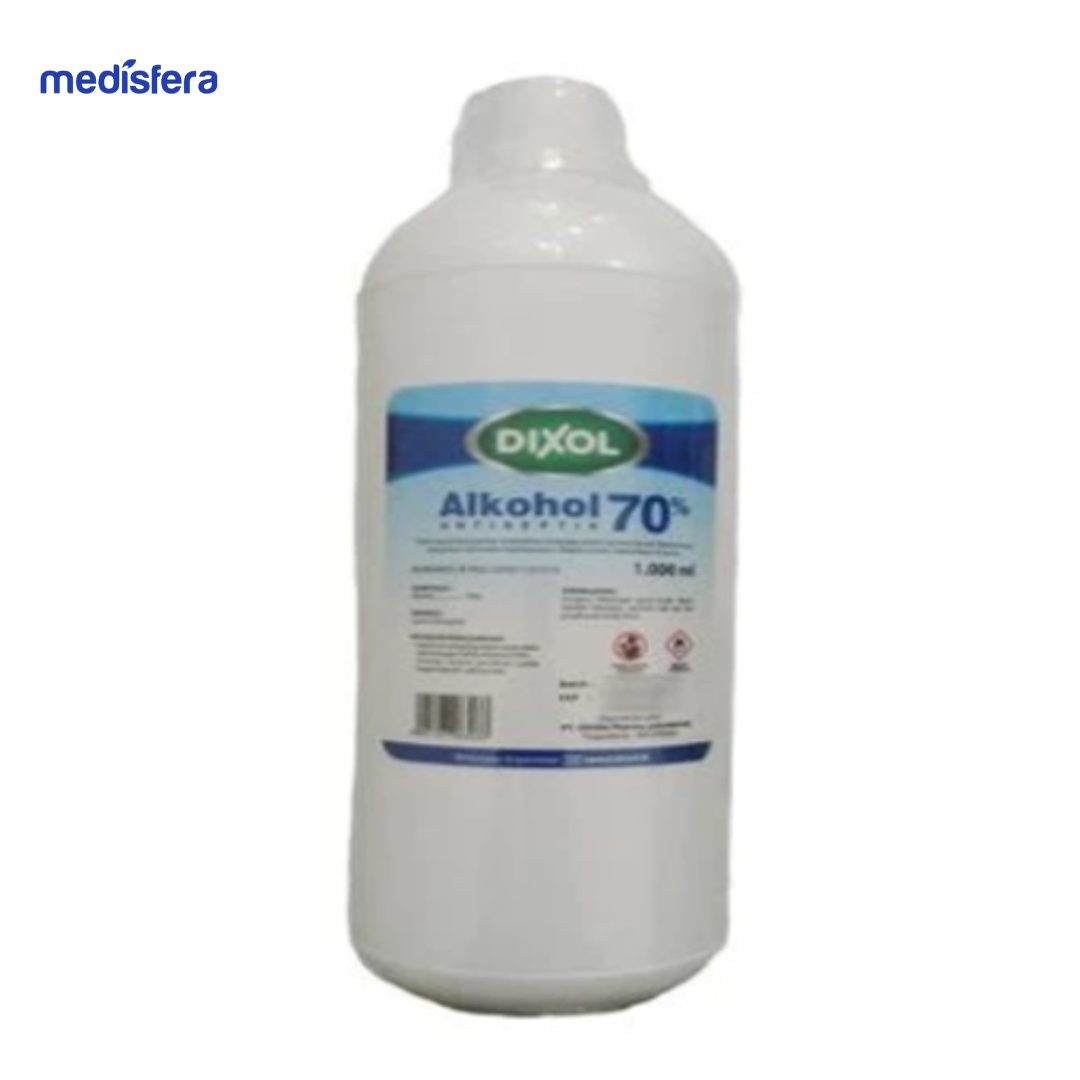 DIXOL ALKOHOL 70% 1L REFILL