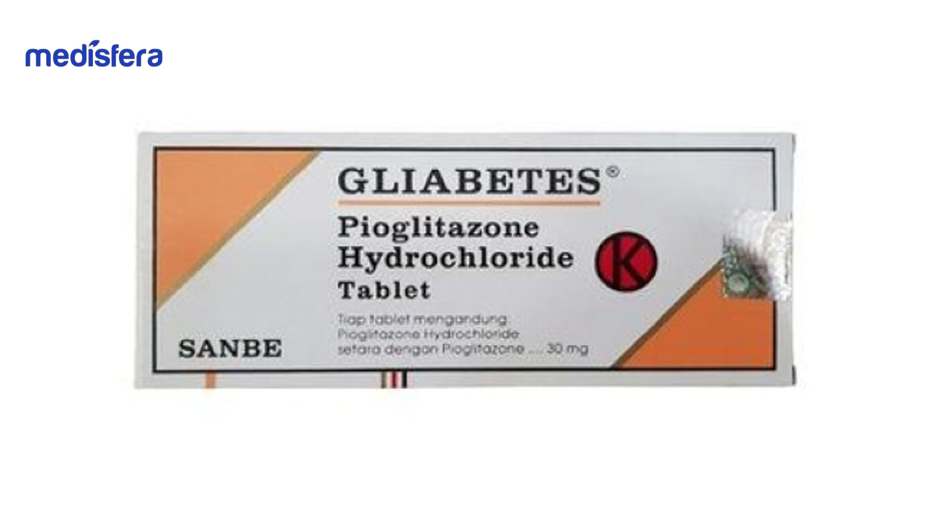 GLIABETES 30MG TABLET