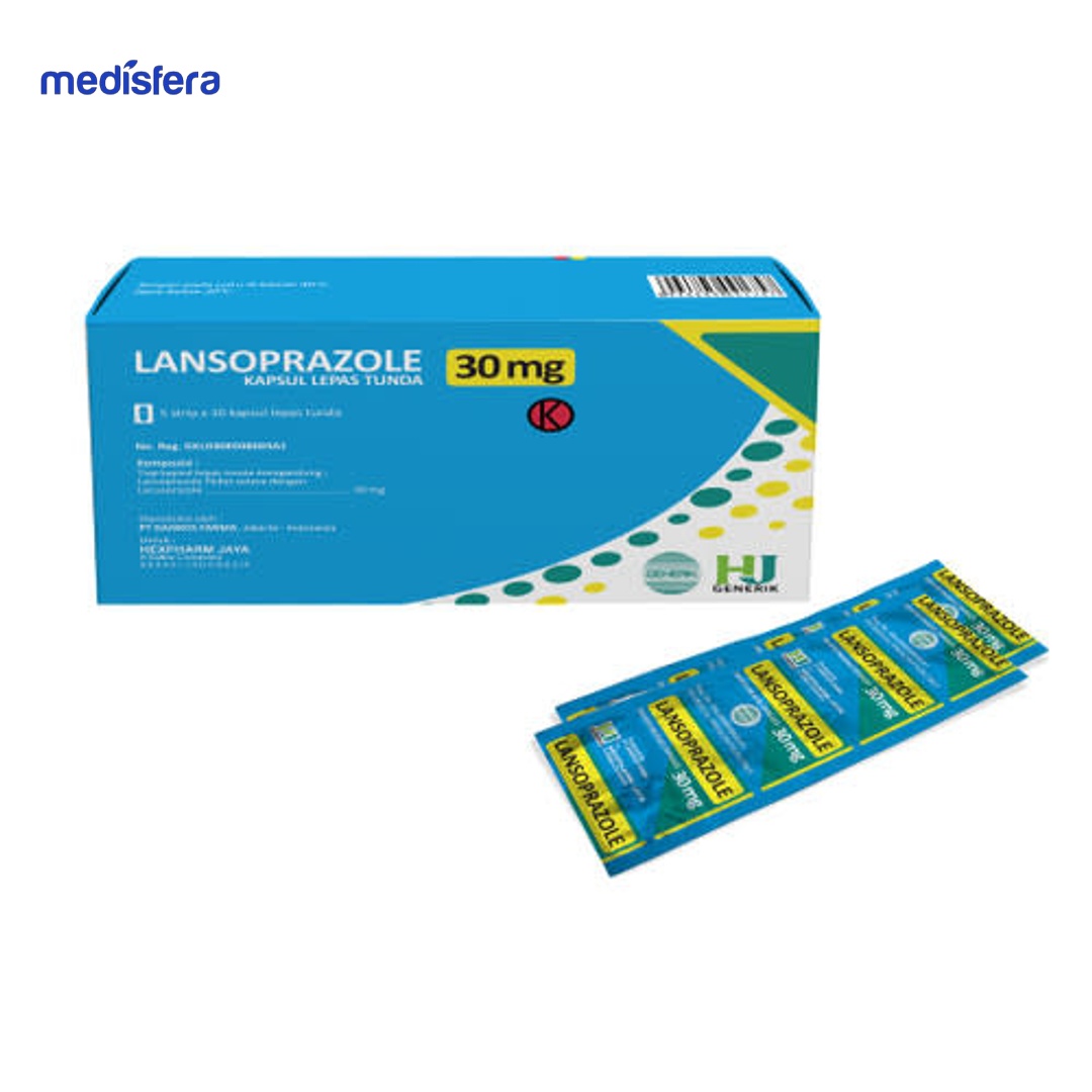 LANSOPRAZOLE HEXPHARM 30MG KAPSUL