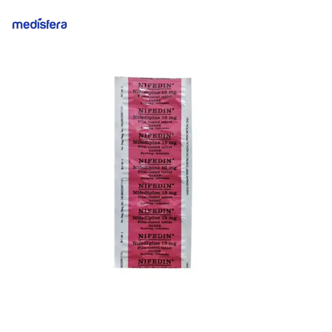 NIFEDIN 10MG TABLET