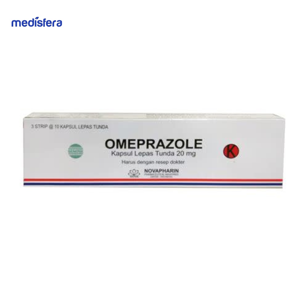 OMEPRAZOLE IF 20MG KAPSUL (1 Strip isi 10 Tablet)