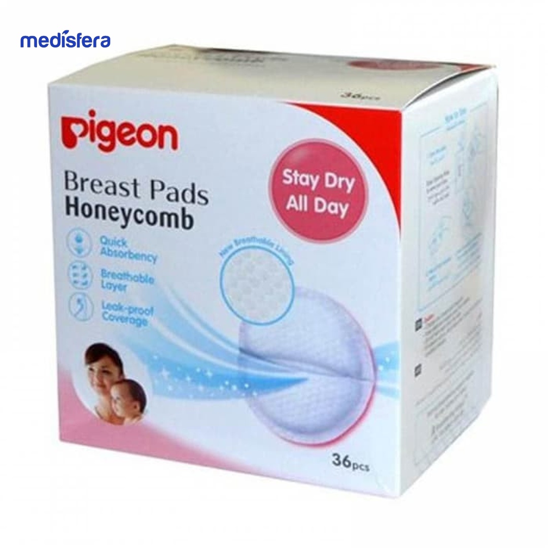 PIGEON BREAST PAD (1 Dos isi 36 Pcs)