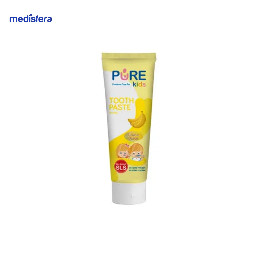 PUREKIDS TOOTHPASTE BANANA 50G