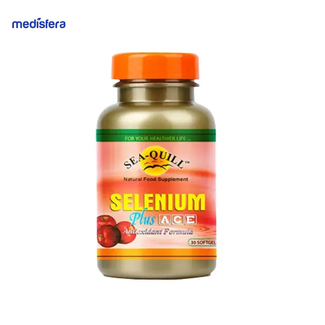 SEA Q SELENIUM ACE SOFTCAP (1 Botol isi 30)