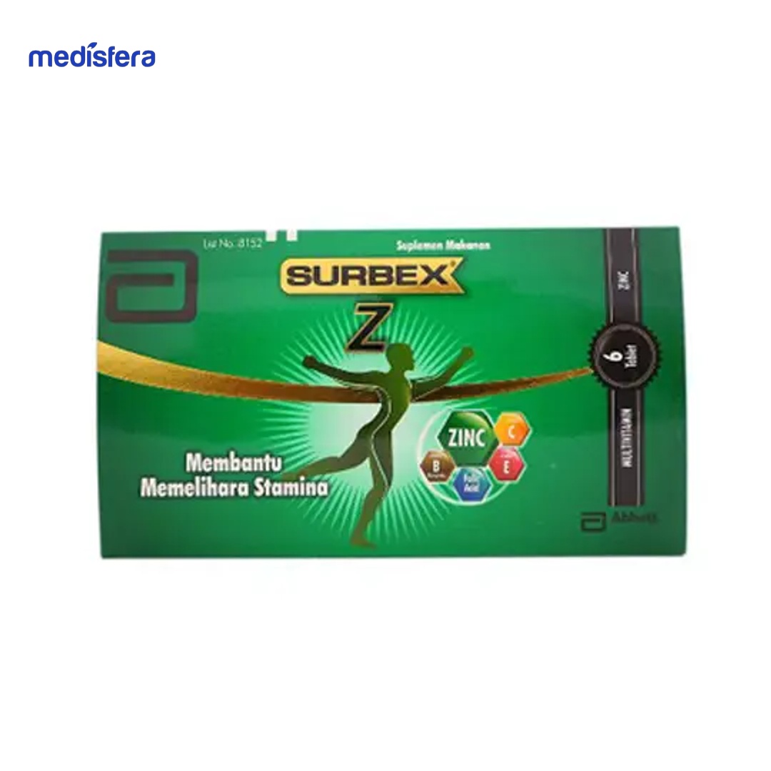 SURBEX Z TABLET (1 Strip isi 6 tablet)